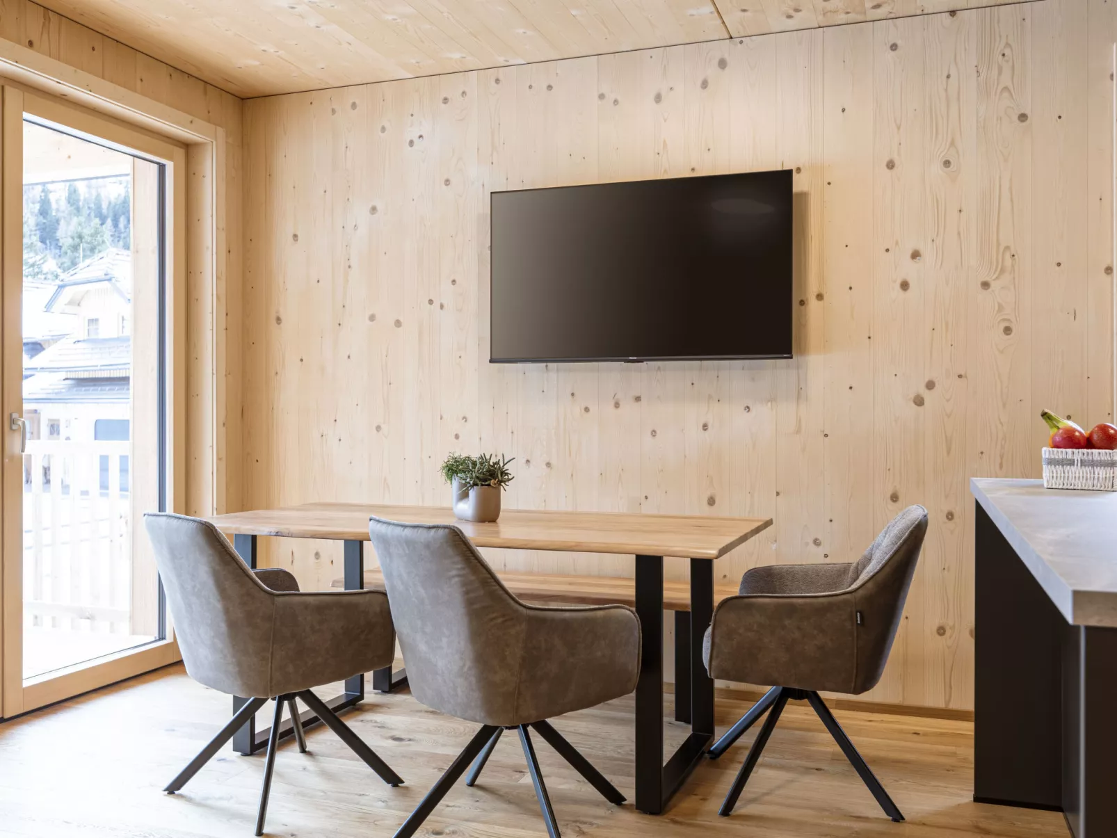 Mit 2 Schlafzimmern & Sauna