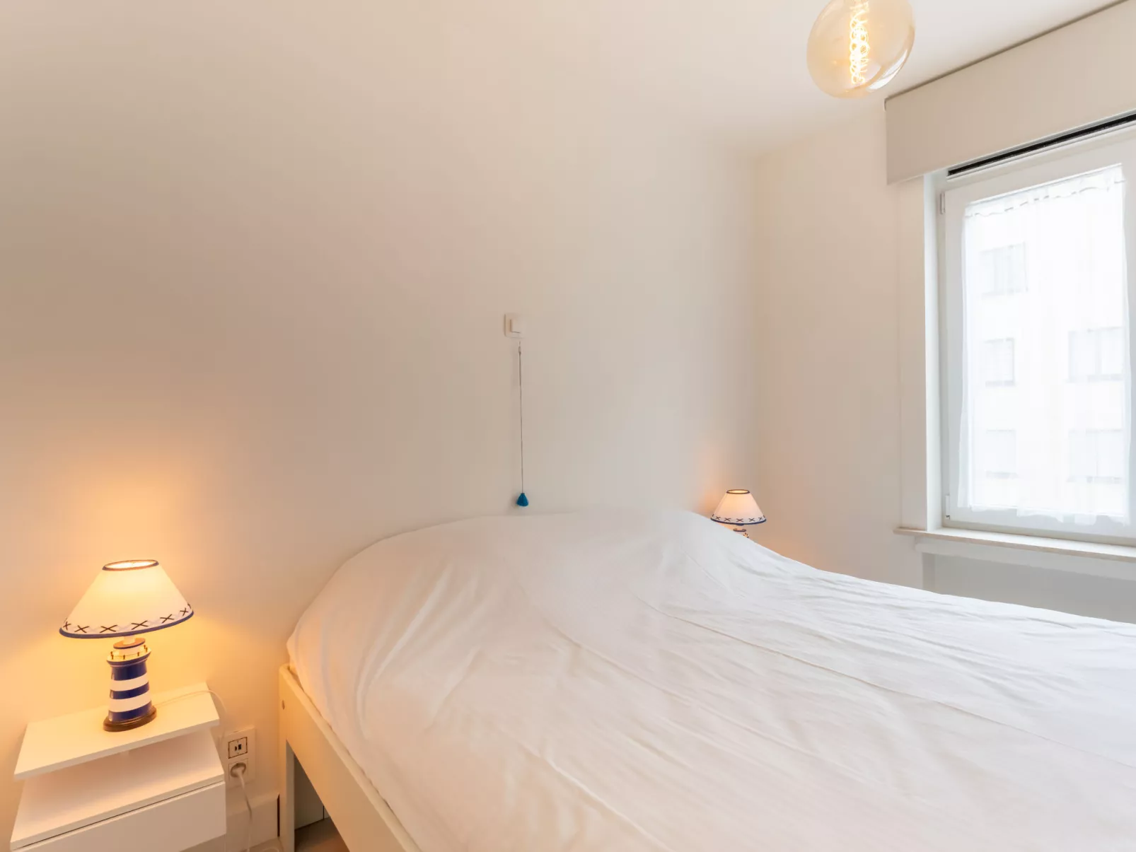 Anne I with harbour view