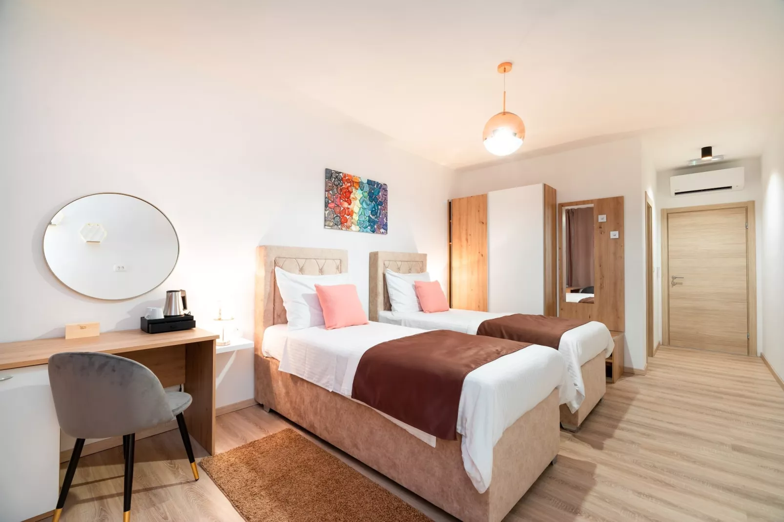 Apartments & Rooms Fisherman's Luck - Superior Twin Room with Balcony and Sea View