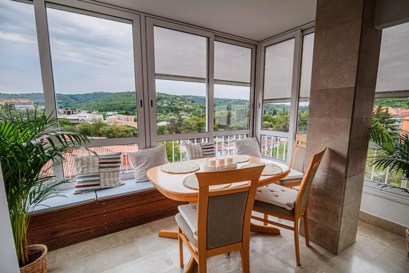 Elegant and Scenic Peaceful Apartments Portoroz - Studio Apartment with Terrace