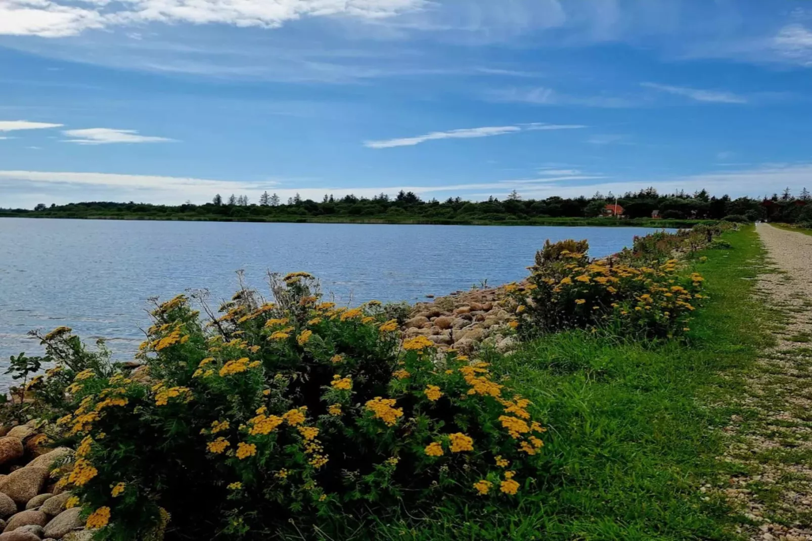 Betoverende toevluchtsoord in Henne Stad-By Traum-Waterzicht