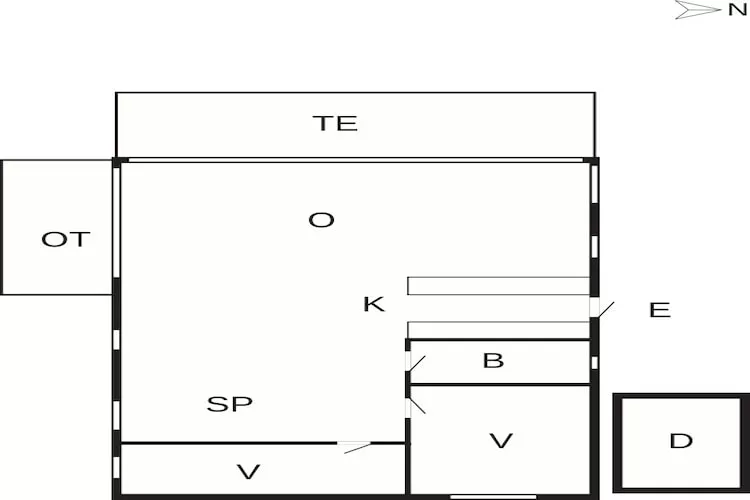 4 persoons vakantie huis in Hals-By Traum-Plattegrond