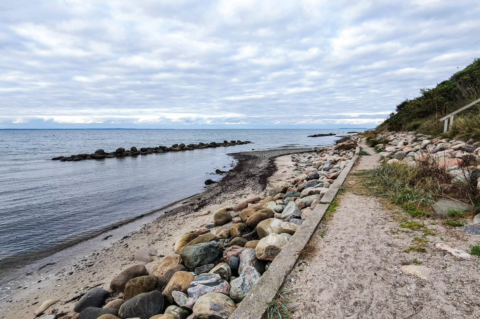 Vakantiehuis met uitzicht op Baring Vig-Waterzicht