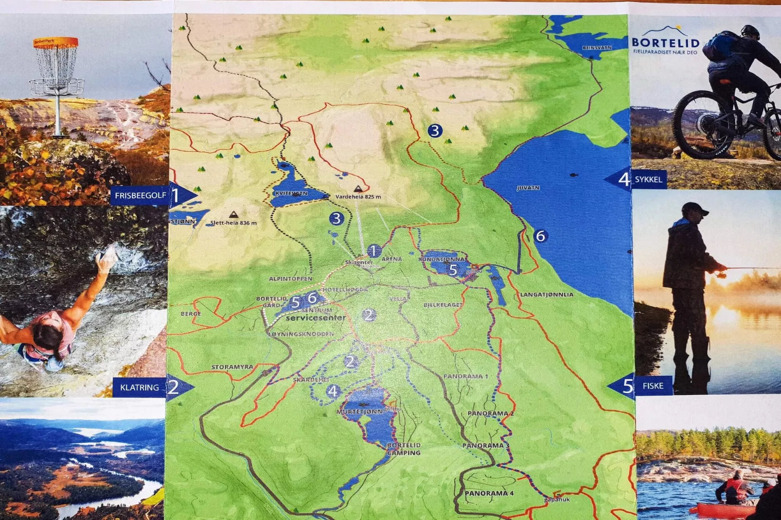 PANORAMAVEI HYTTENR 594 BORTELID-Buitenlucht