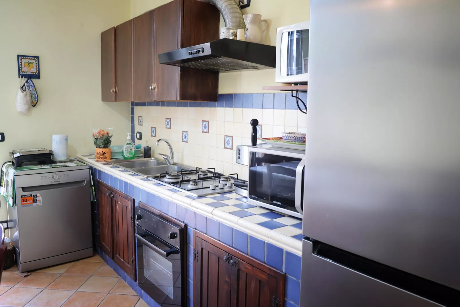 Casa del Limoneto Noto Marina-Keuken