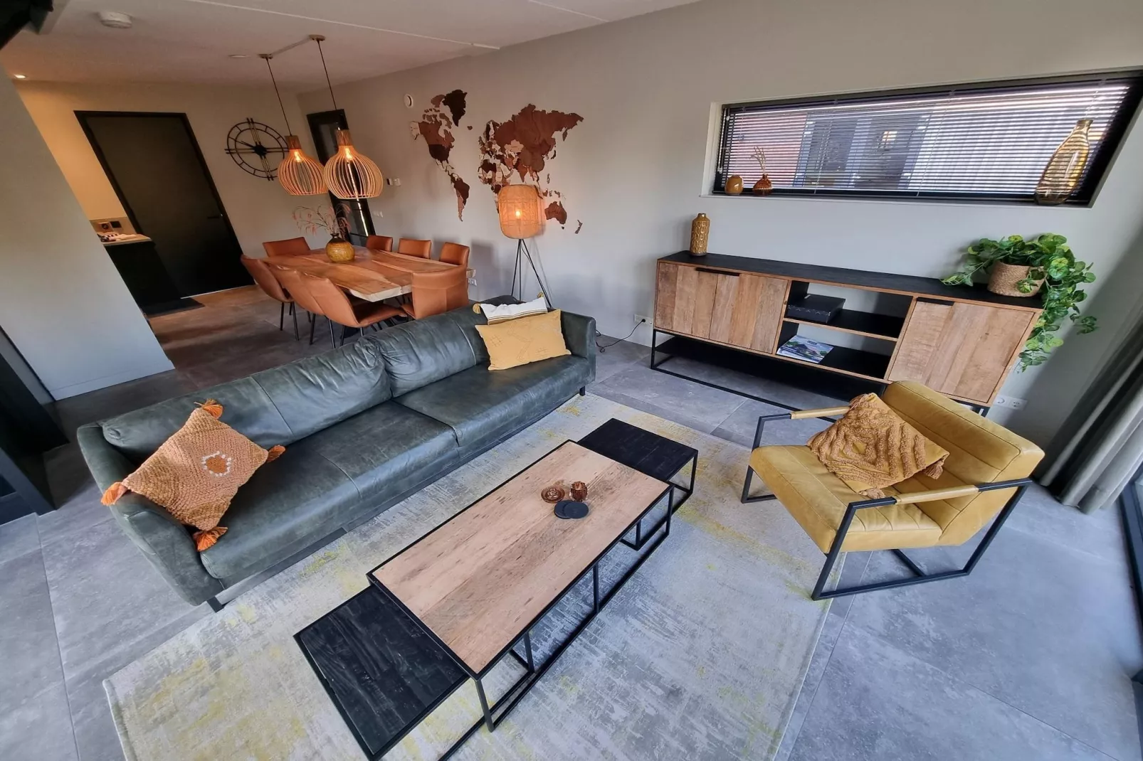 Watervilla Tolve-Woonkamer