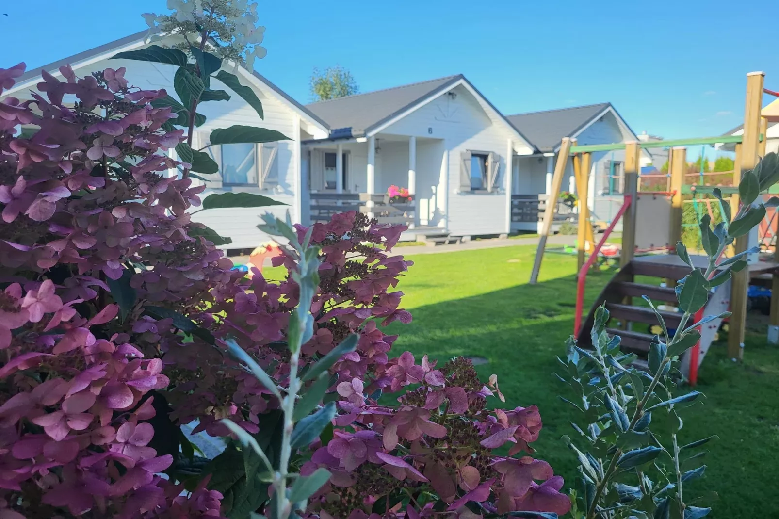 Domki wakacyjne w Gąskach-Tuinen zomer