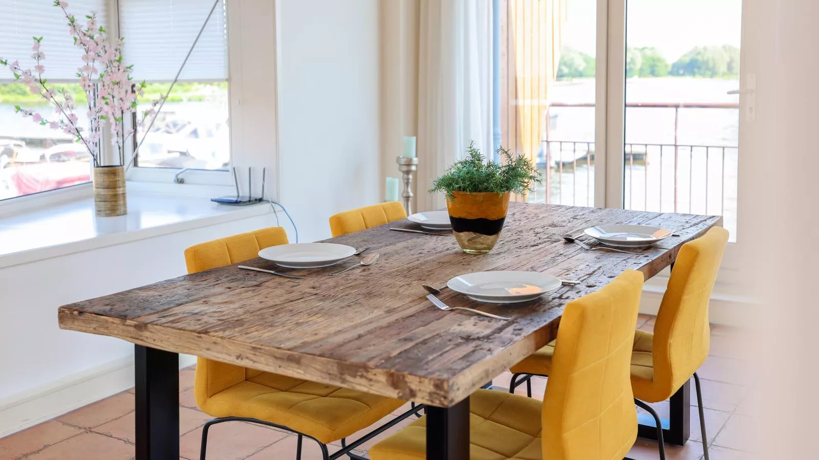 Penthouse-Eetkamer