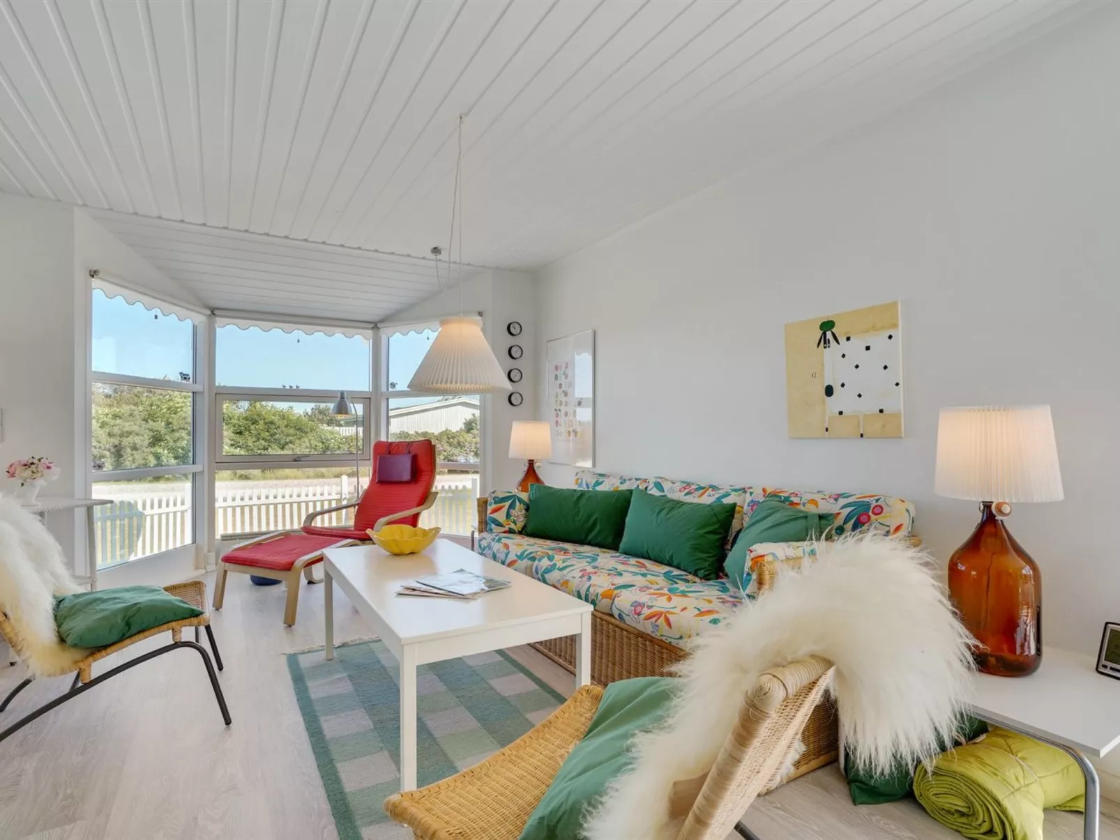 "Majgull" - 150m from the sea-Binnen