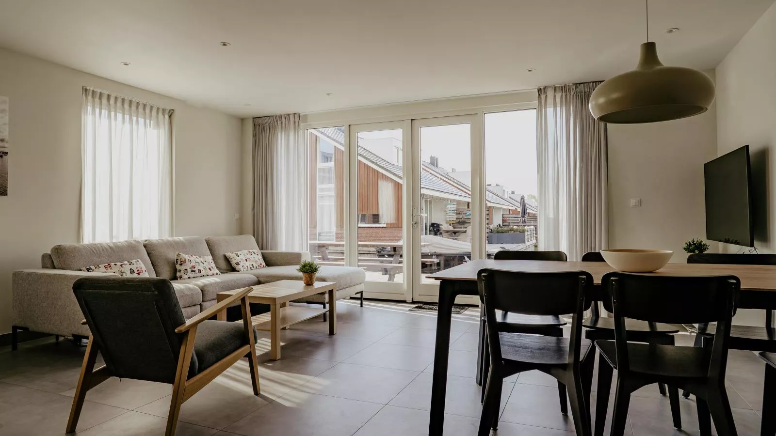 Waterfront-Woonkamer