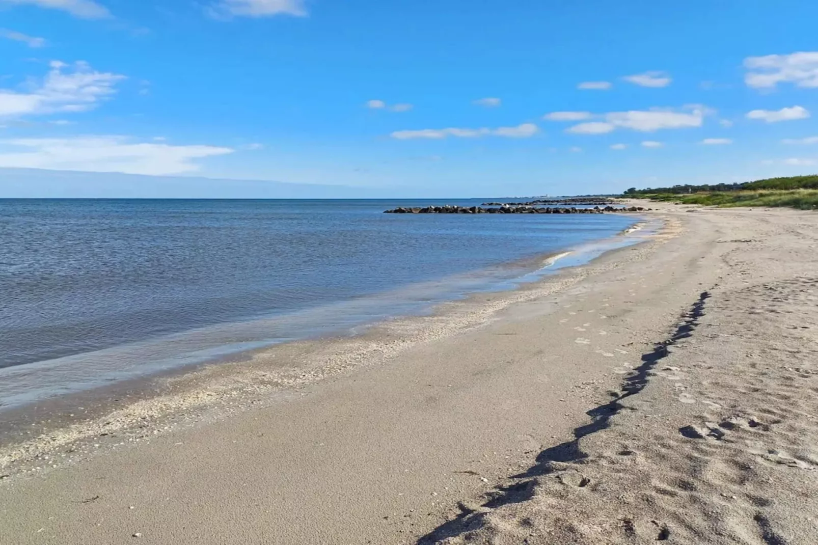 5-persoons vakantiehuis nabij Sæby Beach-Waterzicht