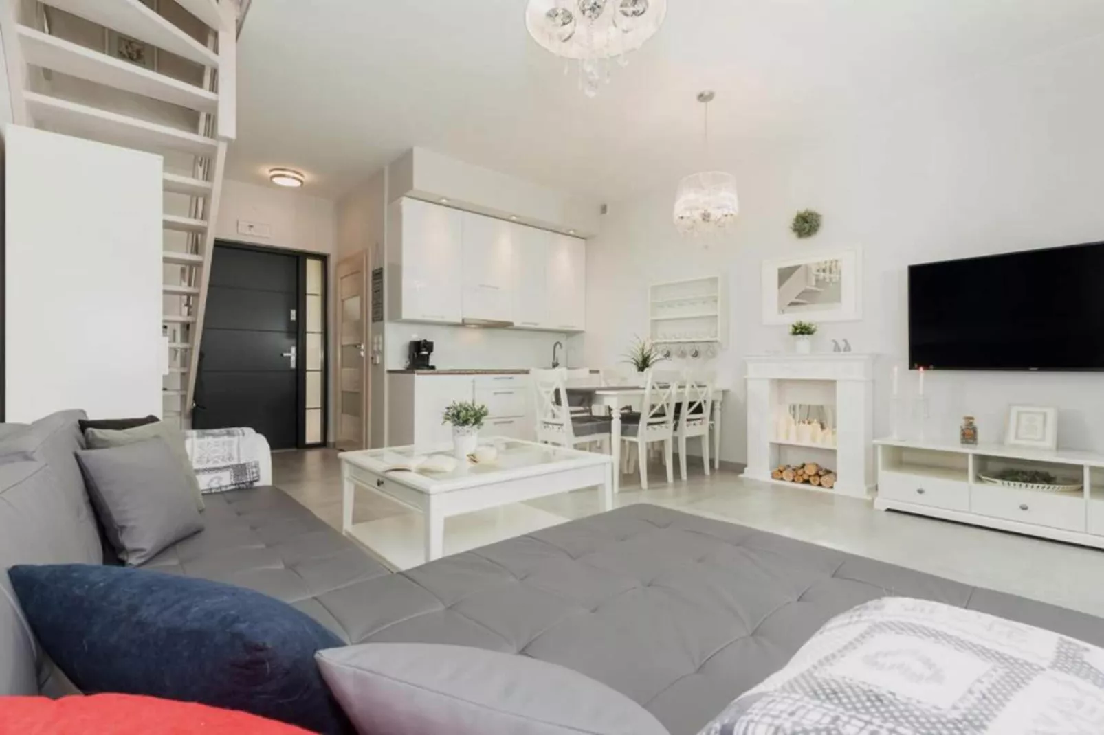 Domy szeregowe z dostępem do basenu Pobierowo-Woonkamer