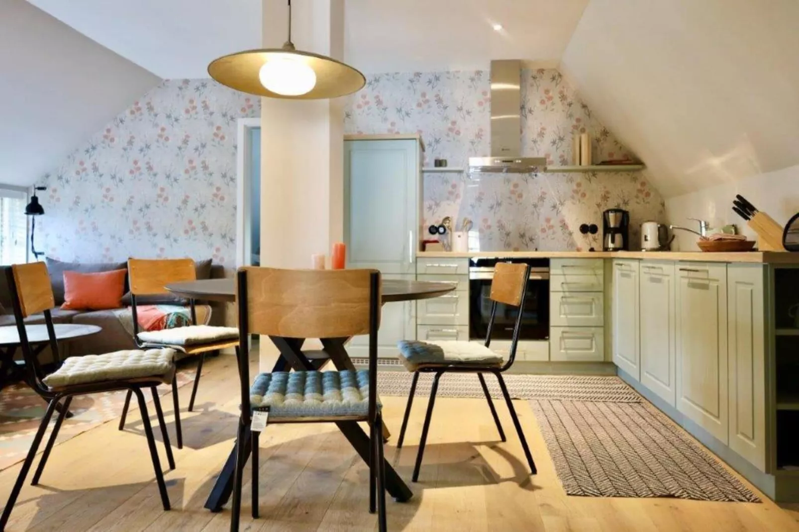 Kapteins Hüüs - ganzes Haus-Woonkamer