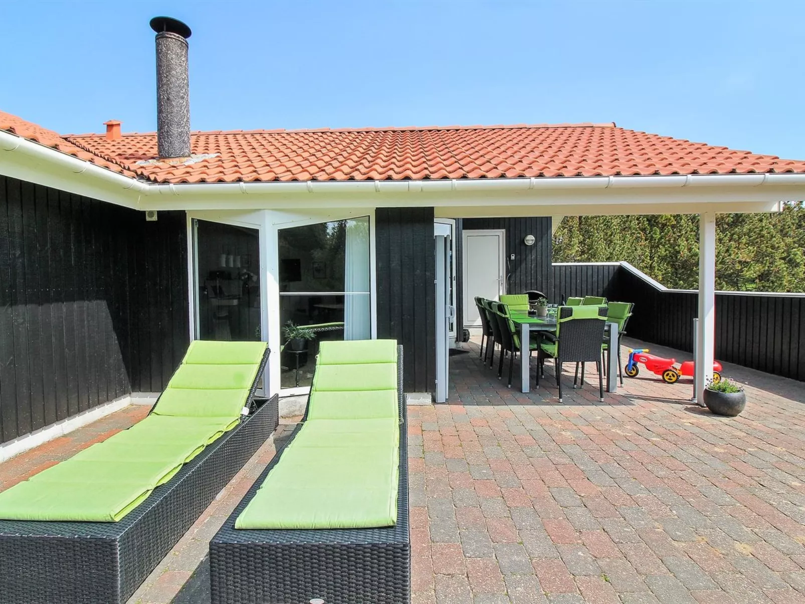 "Stense" - 900m from the sea-Buiten