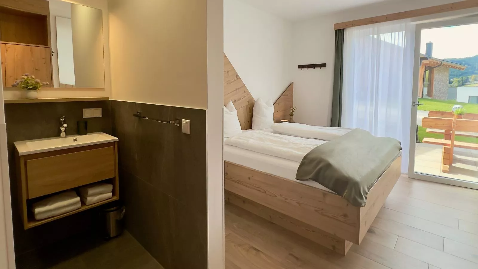 Grebenzen Lodge Edelweiss-Slaapkamer