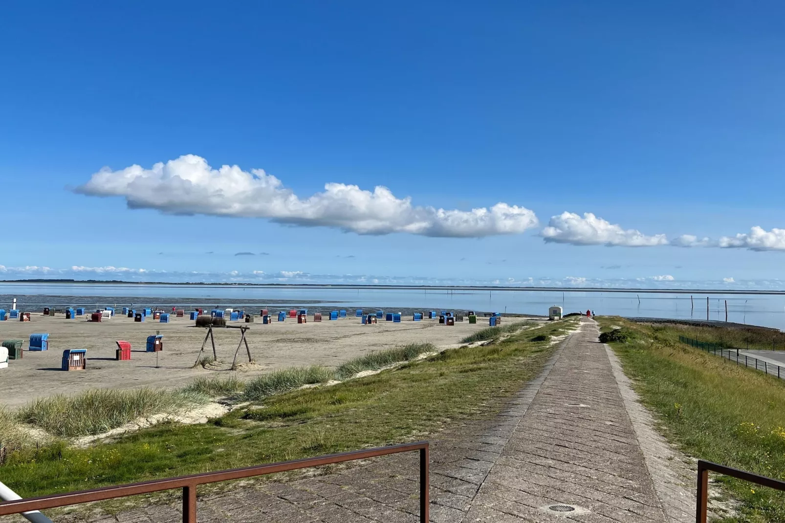 Doppelhaushälfte Nordseerose 125-Gebieden zomer 5km