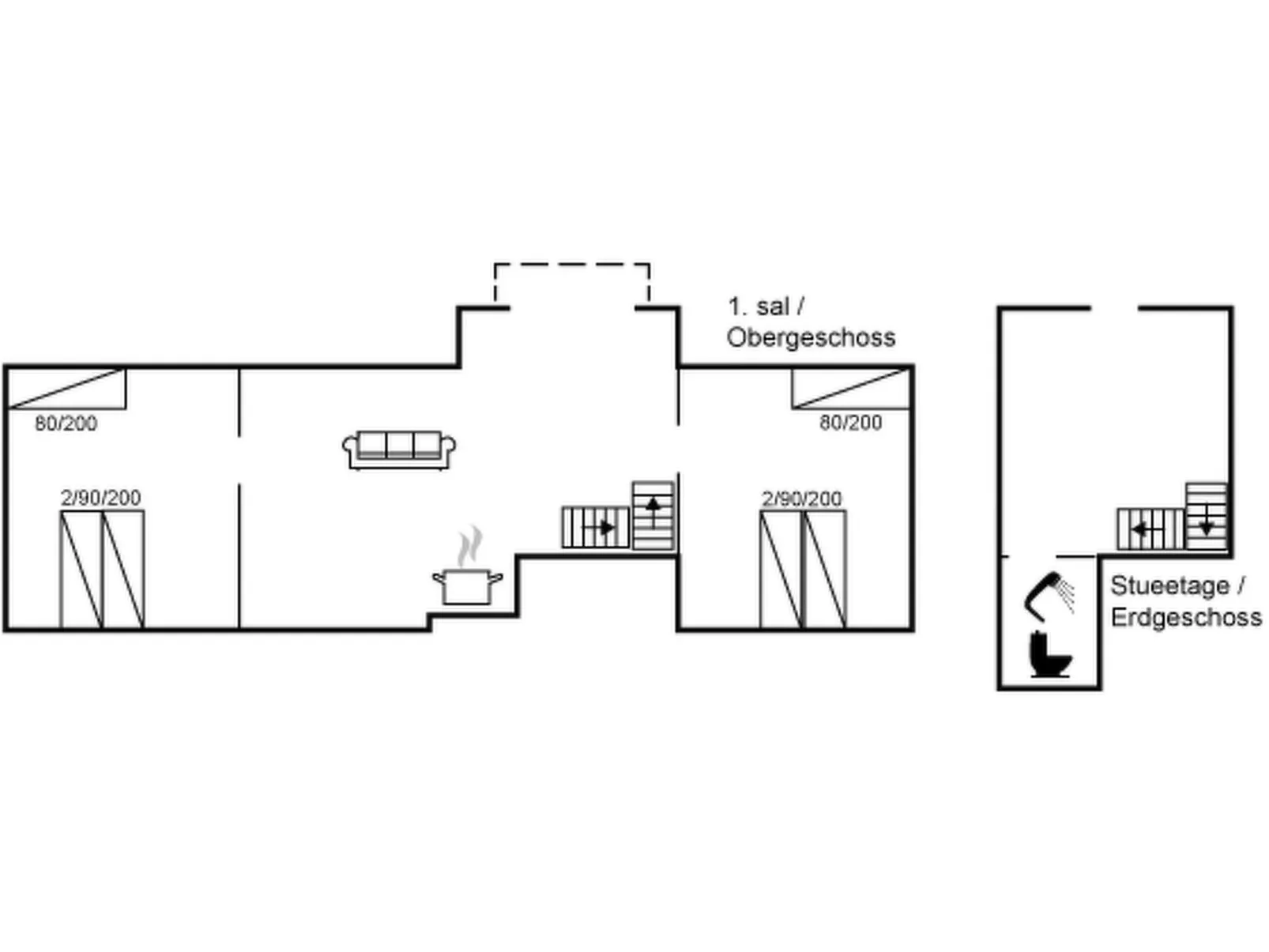 "Dietlinde" - 1.3km to the fjord-Binnen
