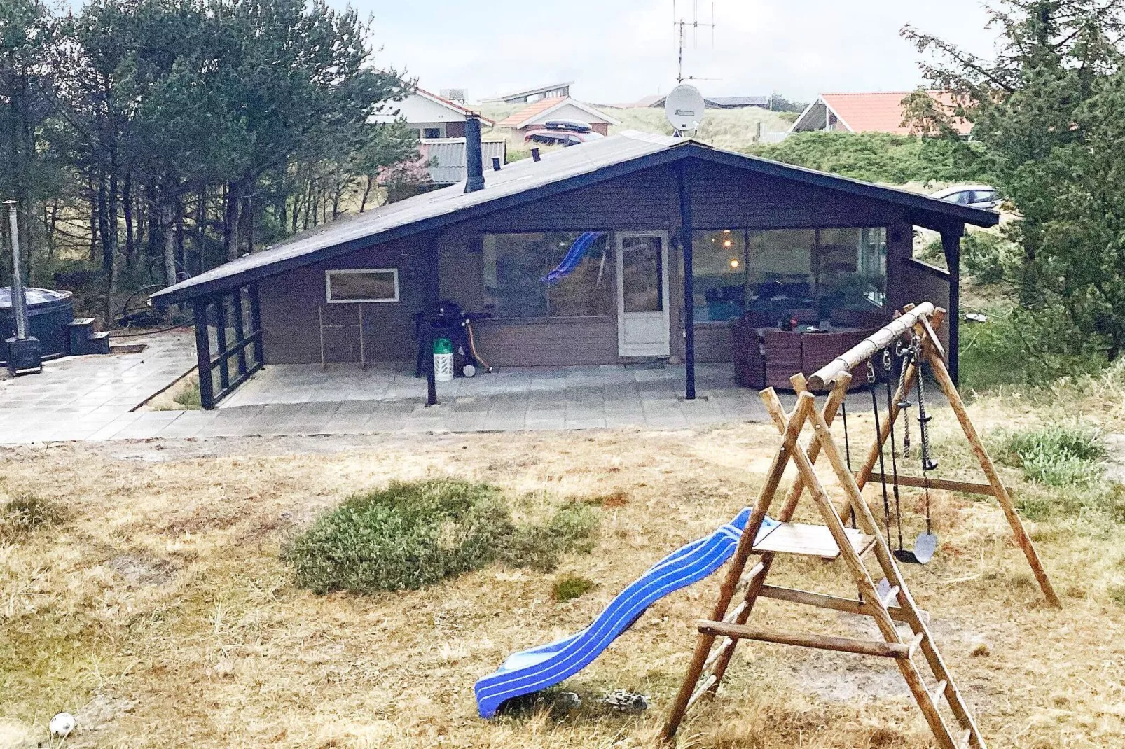 Duinontsnapping met spellen and WiFi-By Traum-Buitenlucht