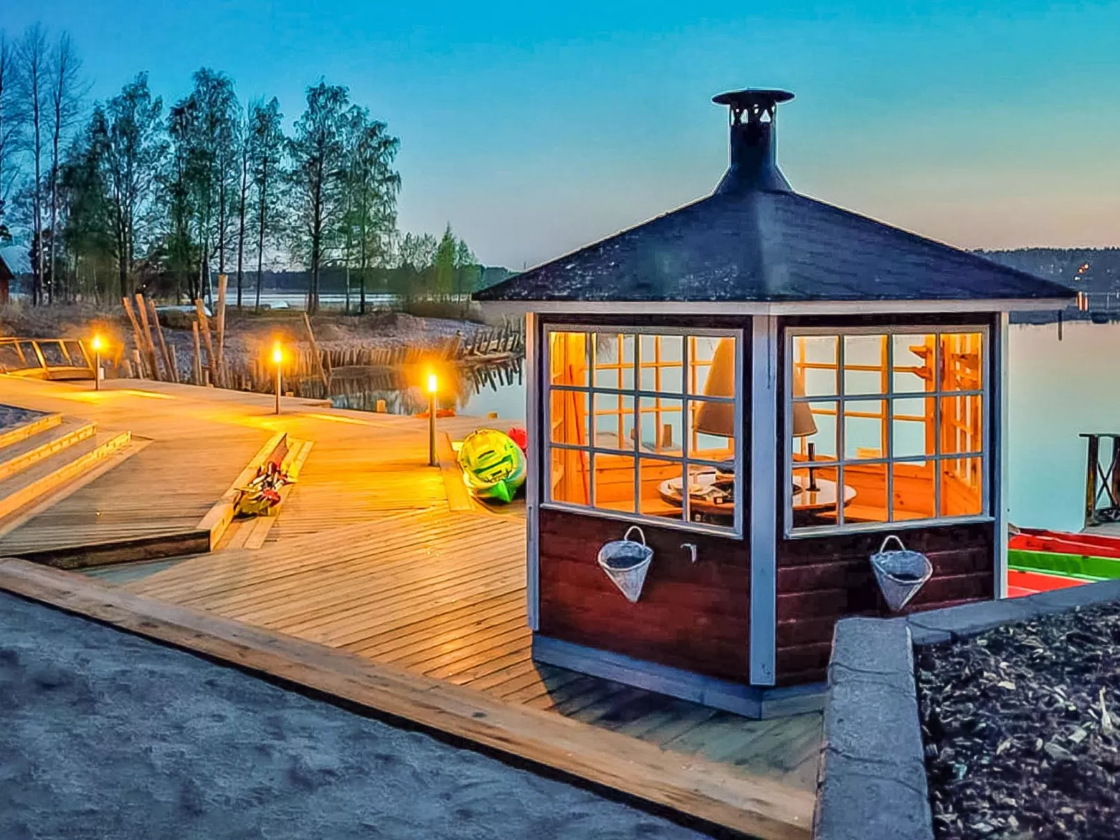 Villa eriksberg-Binnen