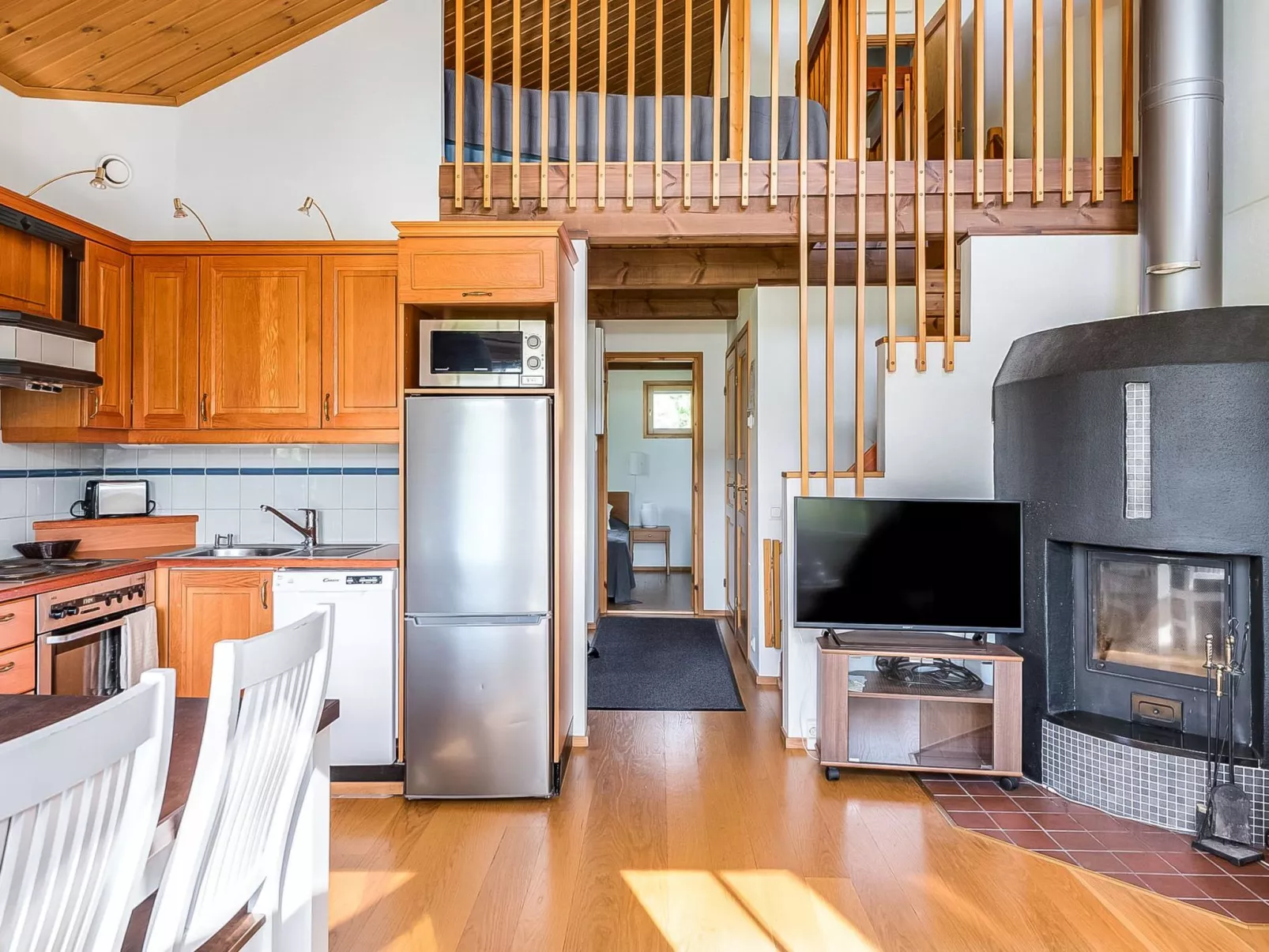 Ski and camp golf casa rocala-Binnen