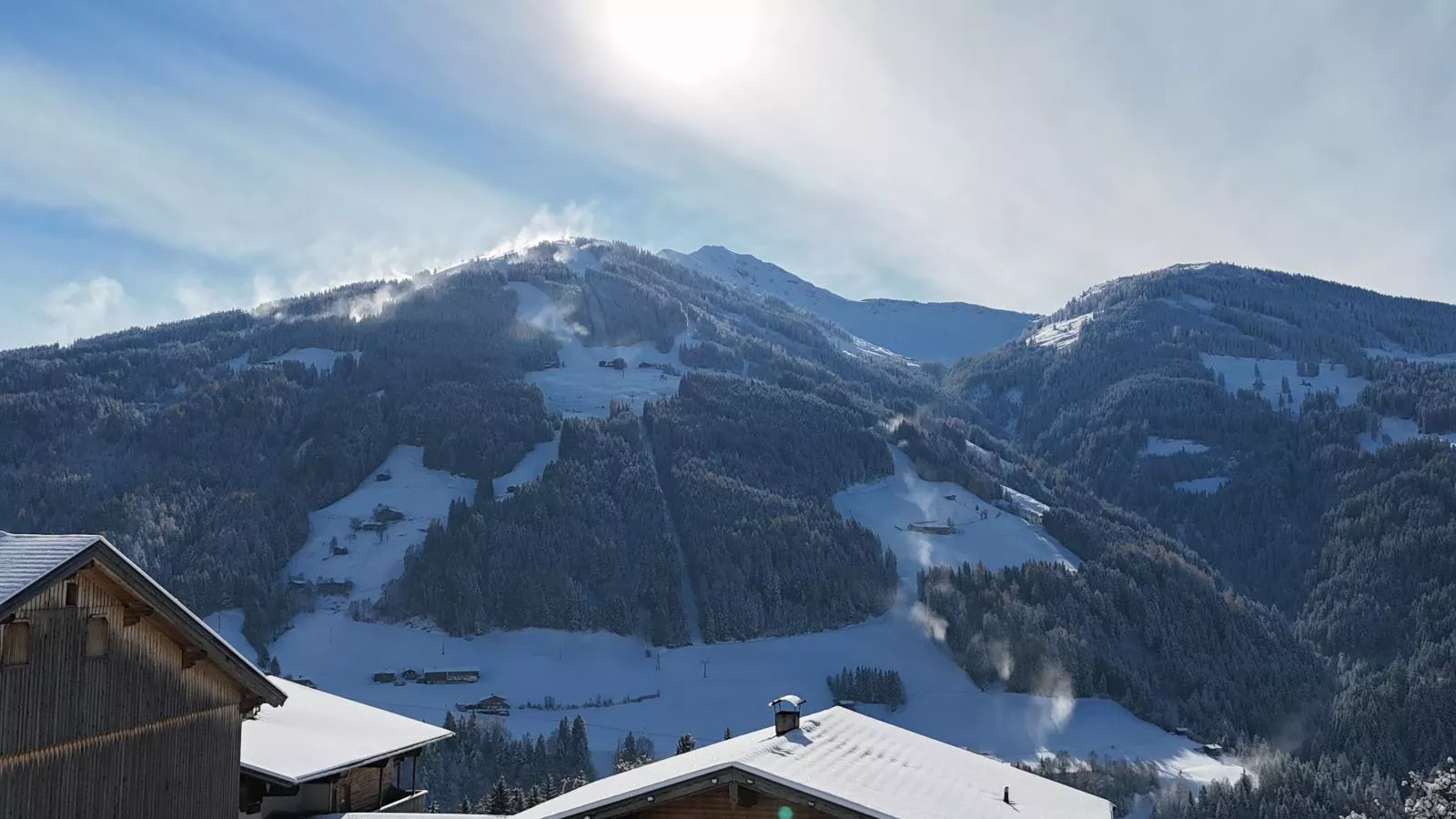 Tirola Chalet Alpbach-Uitzicht winter