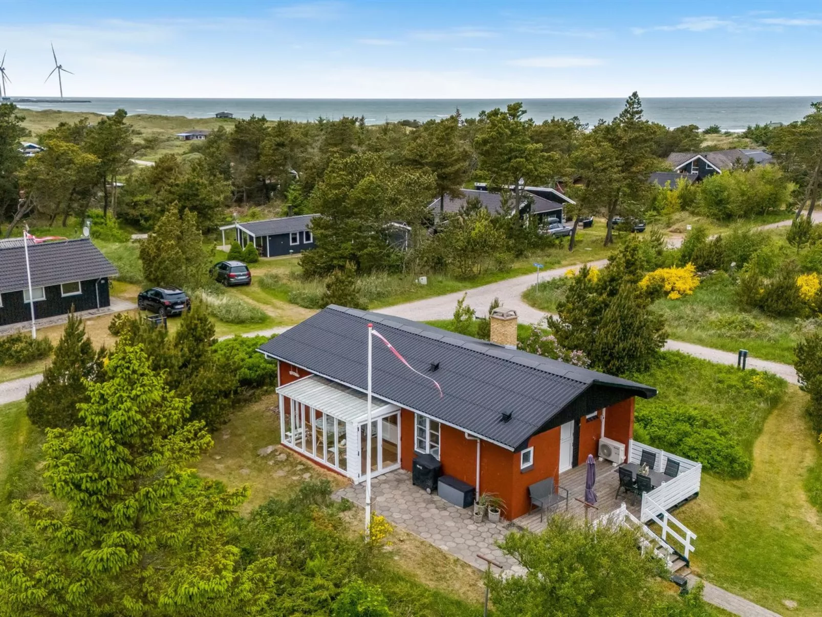 "Kaare" - 250m from the sea-Buiten