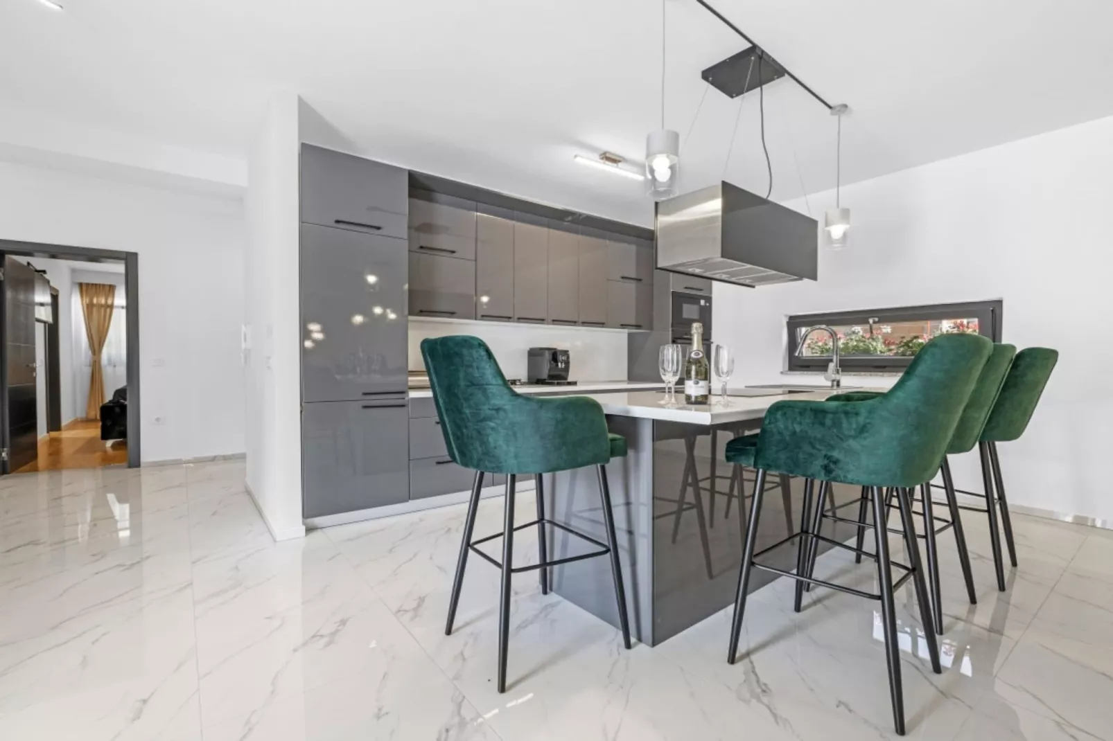 Villa Pool House Fancy - Villa With Private Pool-Eetkamer