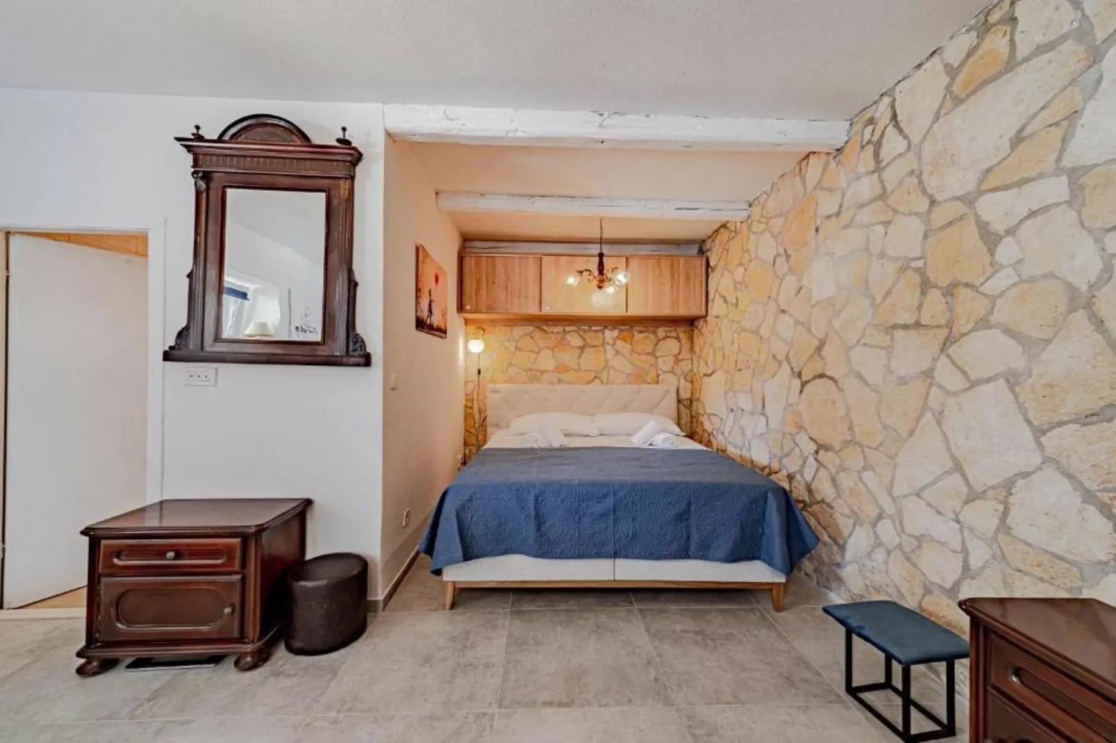 Natur Olive House Ston-Slaapkamer