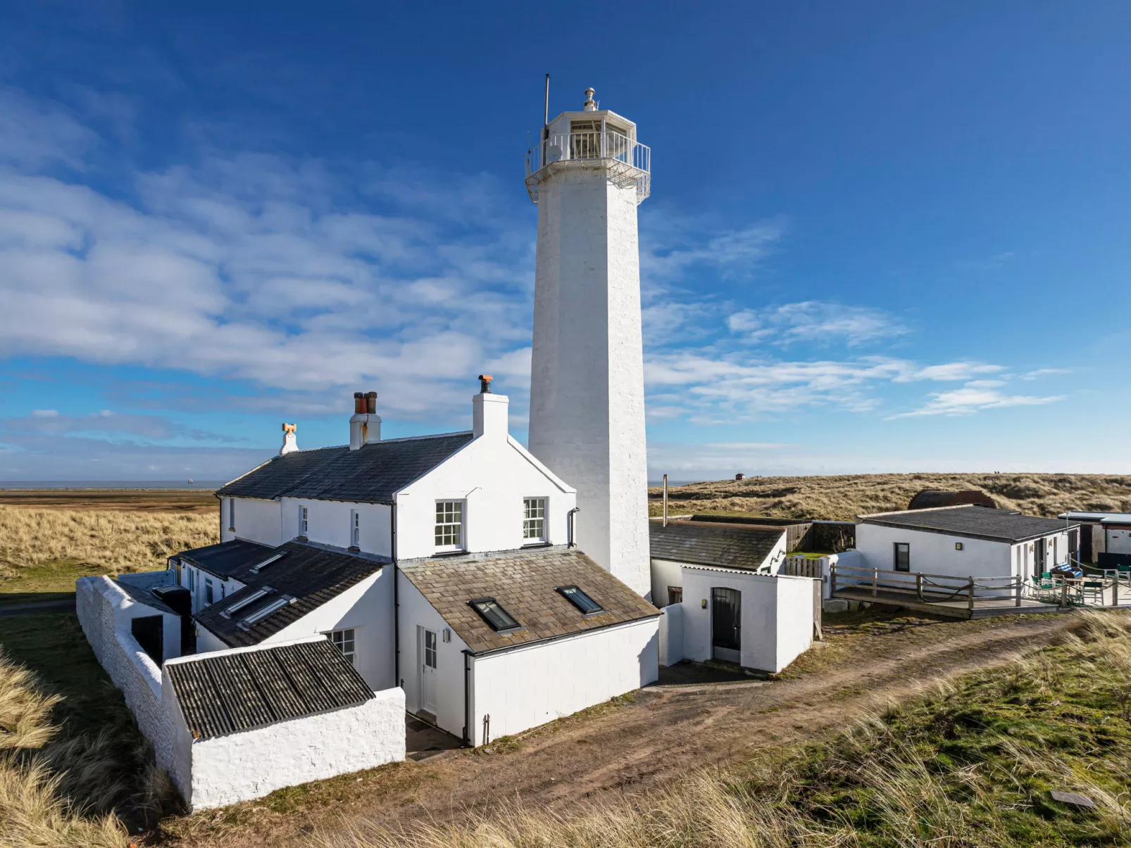 Walney Island Lighthouse-Buiten