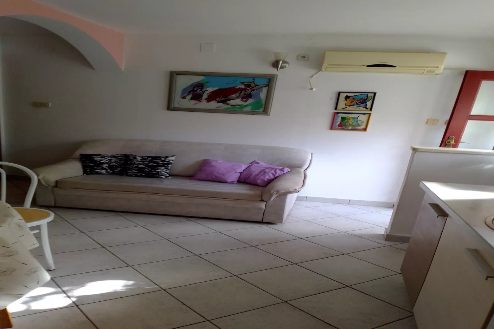 Apartments Villa Nada Sutivan - Two Bedroom Apartment with Terrace (A)-Keuken