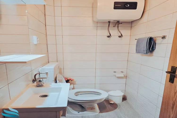 Hvar spa & apartments - One Bedroom Apartment with Bacony and Sea View - (5)-Badkamer