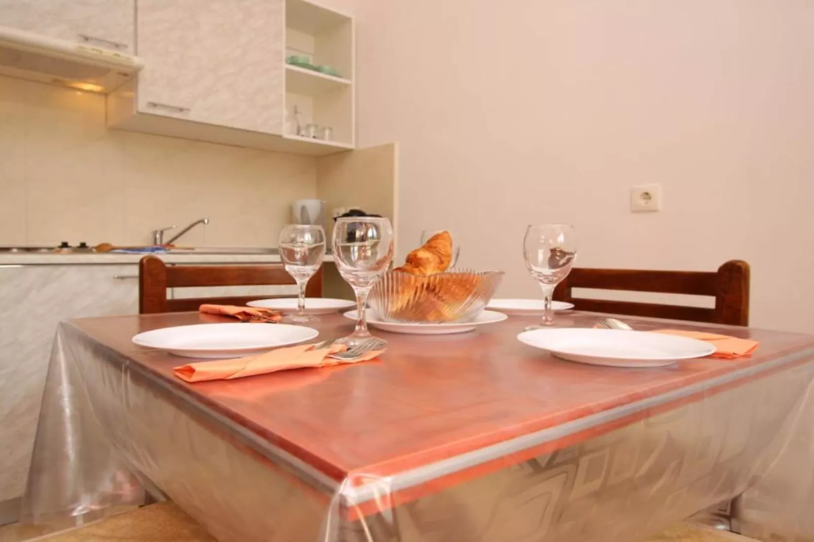 Apartments Butković - One Bedroom Apartment (A2)-Keuken