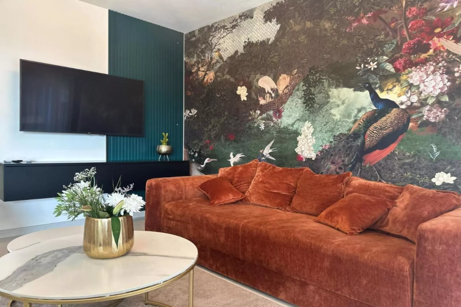 Leonarda Waterfront Residences-One-Bedroom Apartment With Terrace (The Adriatic One) -S1-Woonkamer