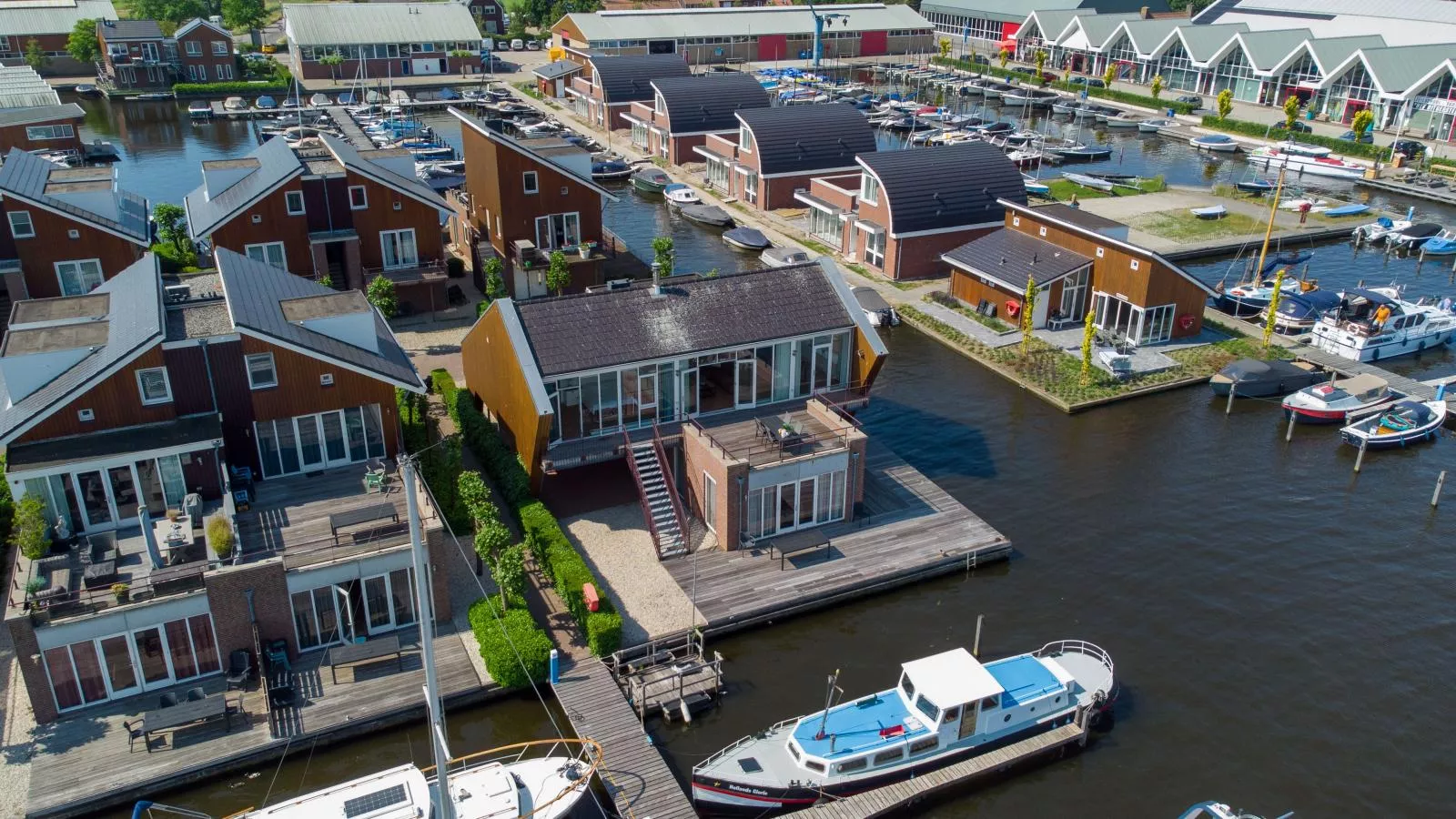 Penthouse-Buitenkant zomer