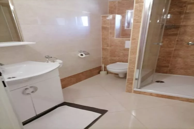 Apartments Libertas - One Bedroom Apartment with Terrace and Sea View- (3a)-Badkamer