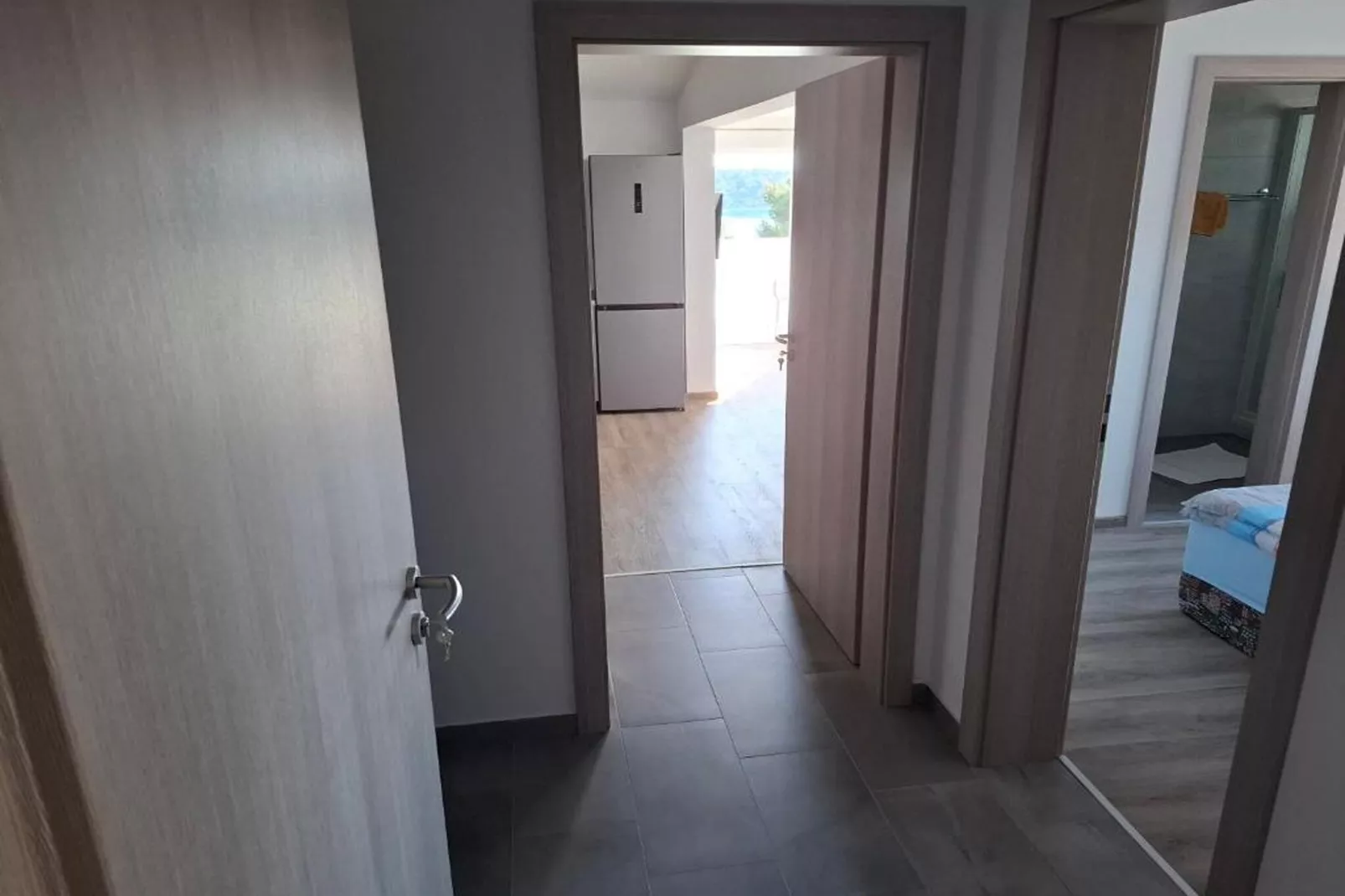 Rab Diving Mirko - Two Bedroom Apartment with Sea View (5A)-Slaapkamer