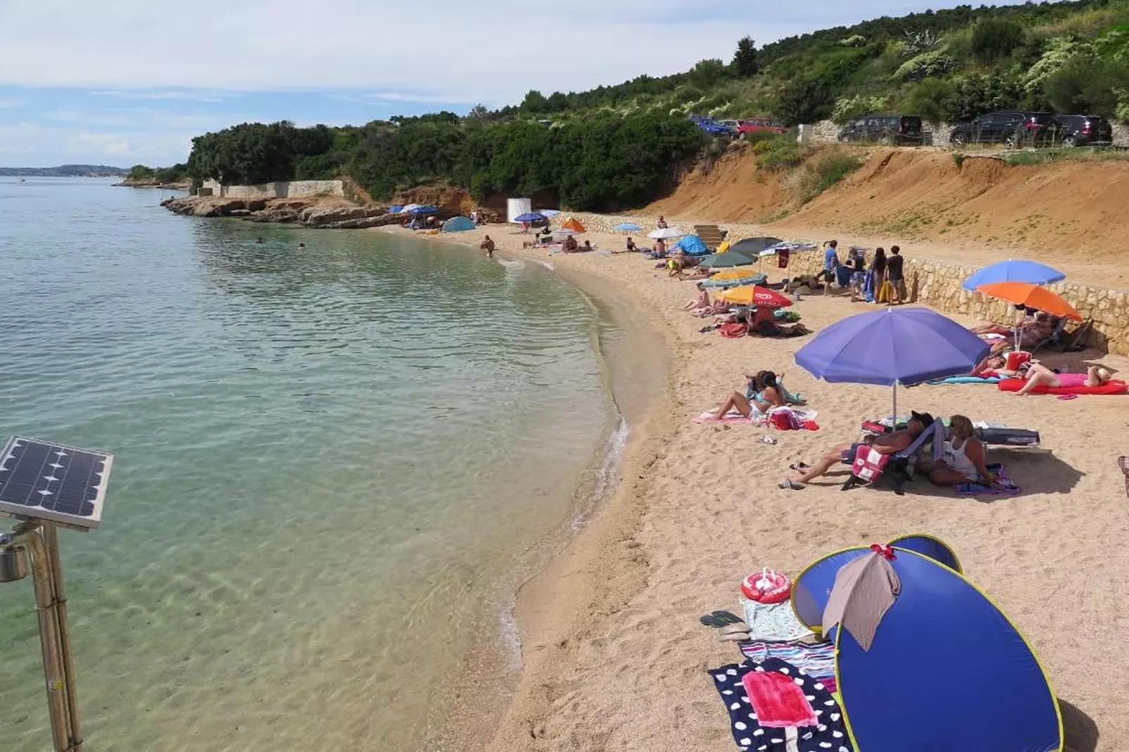 Rab Diving Mirko - One Bedroom Apartment with Sea View (5)-Buitenlucht