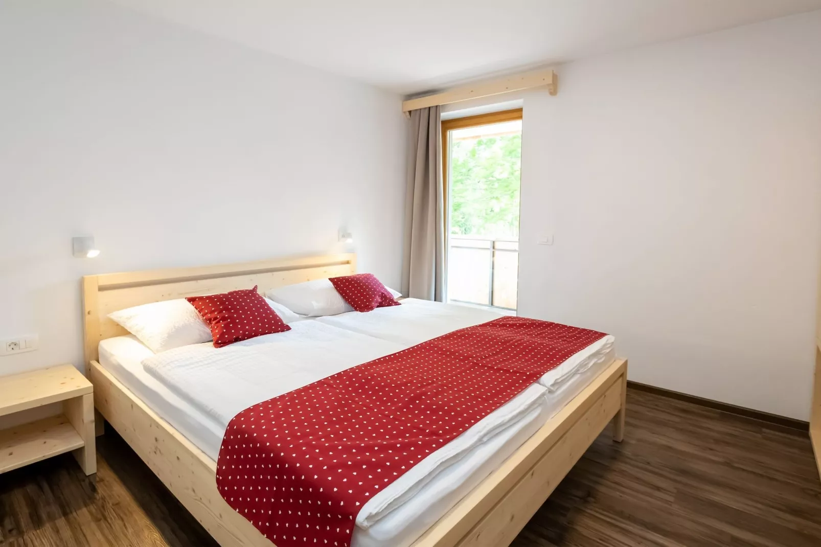 The Woodland Nook Apartments Bohinj - Two Bedroom Apartment with Balcony (owner A)-Slaapkamer