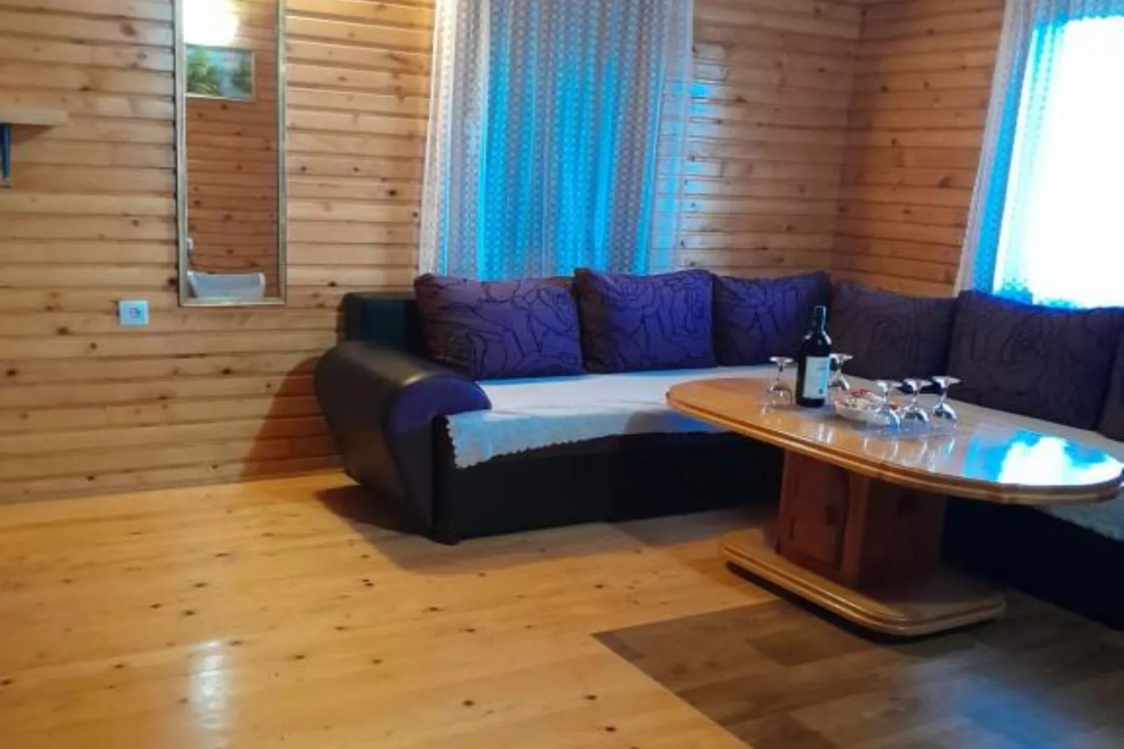 Eco Village Coric - Studio Apartment with Terrace 2 - Woonkamer