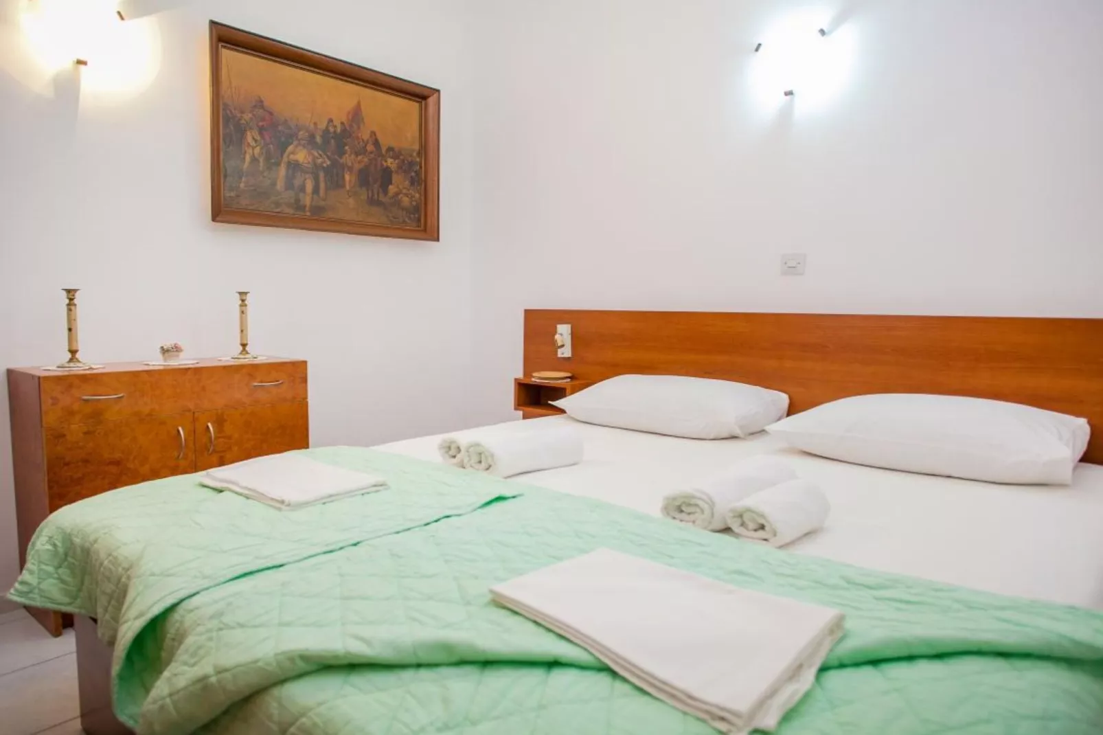 Comfortable Stay with Sea View in Petrovac - Comfort One Bedroom Apartment with Balcony 4-Slaapkamer
