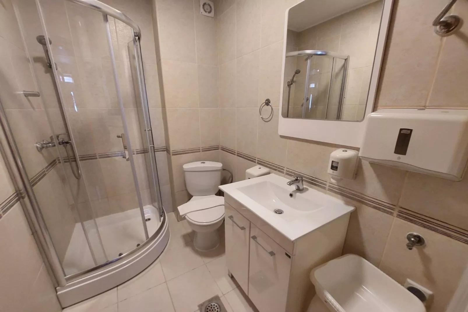 Villa Apartments Kumbor President - One Bedroom Apartment With Sea View (Luna)-Badkamer