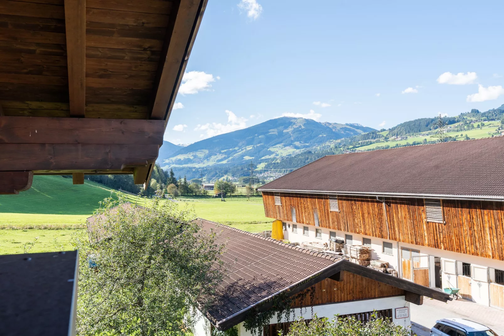 Apartment "Sonnberg & Schattberg"-Uitzicht zomer
