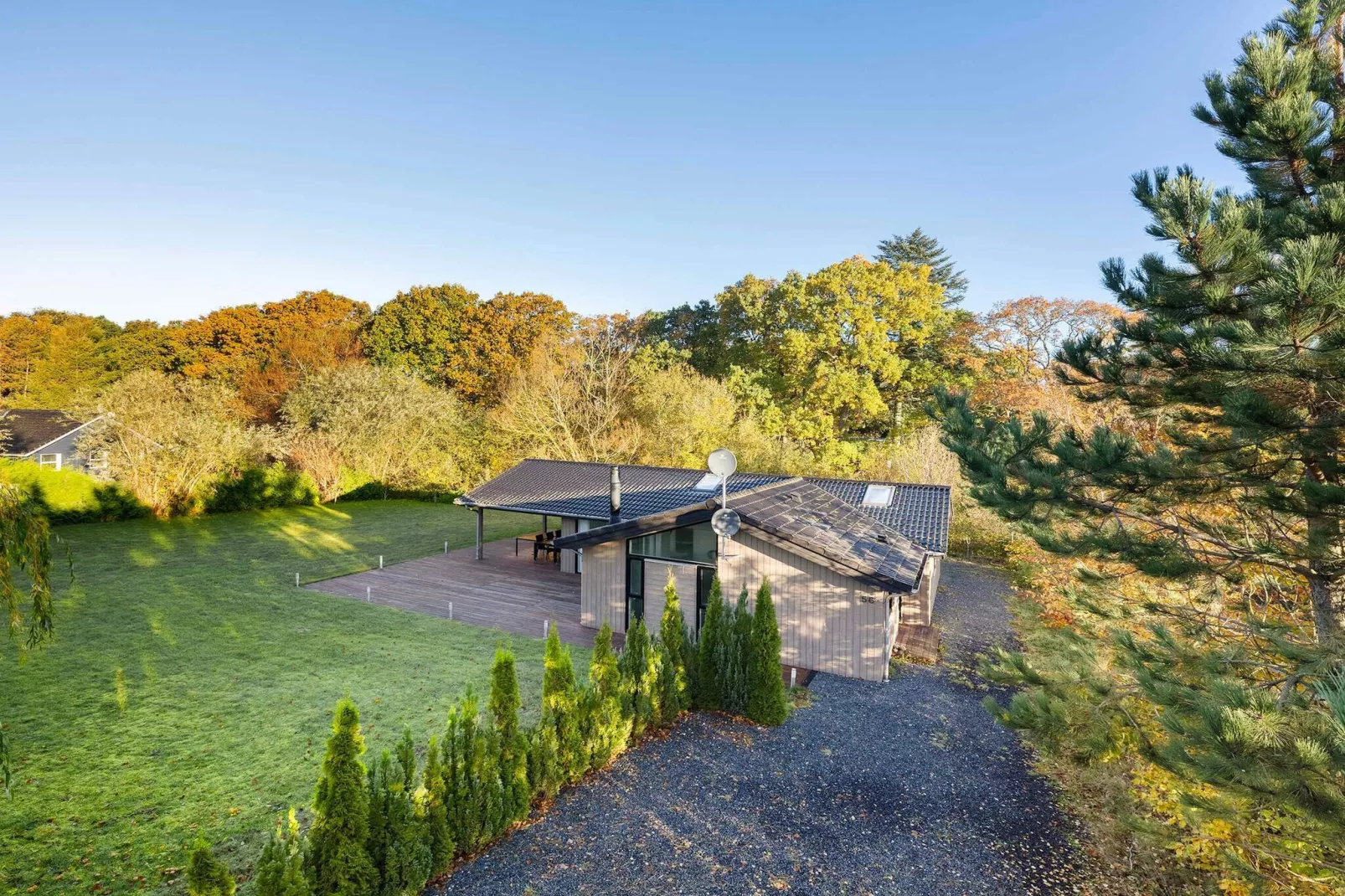 5 sterren vakantie huis in Glesborg-Buitenlucht