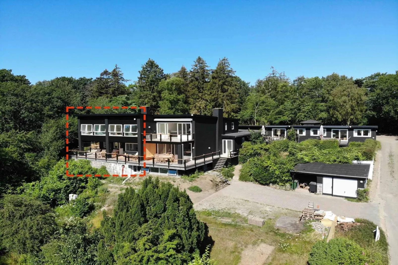 5 sterren vakantie huis in Allinge-Buitenlucht