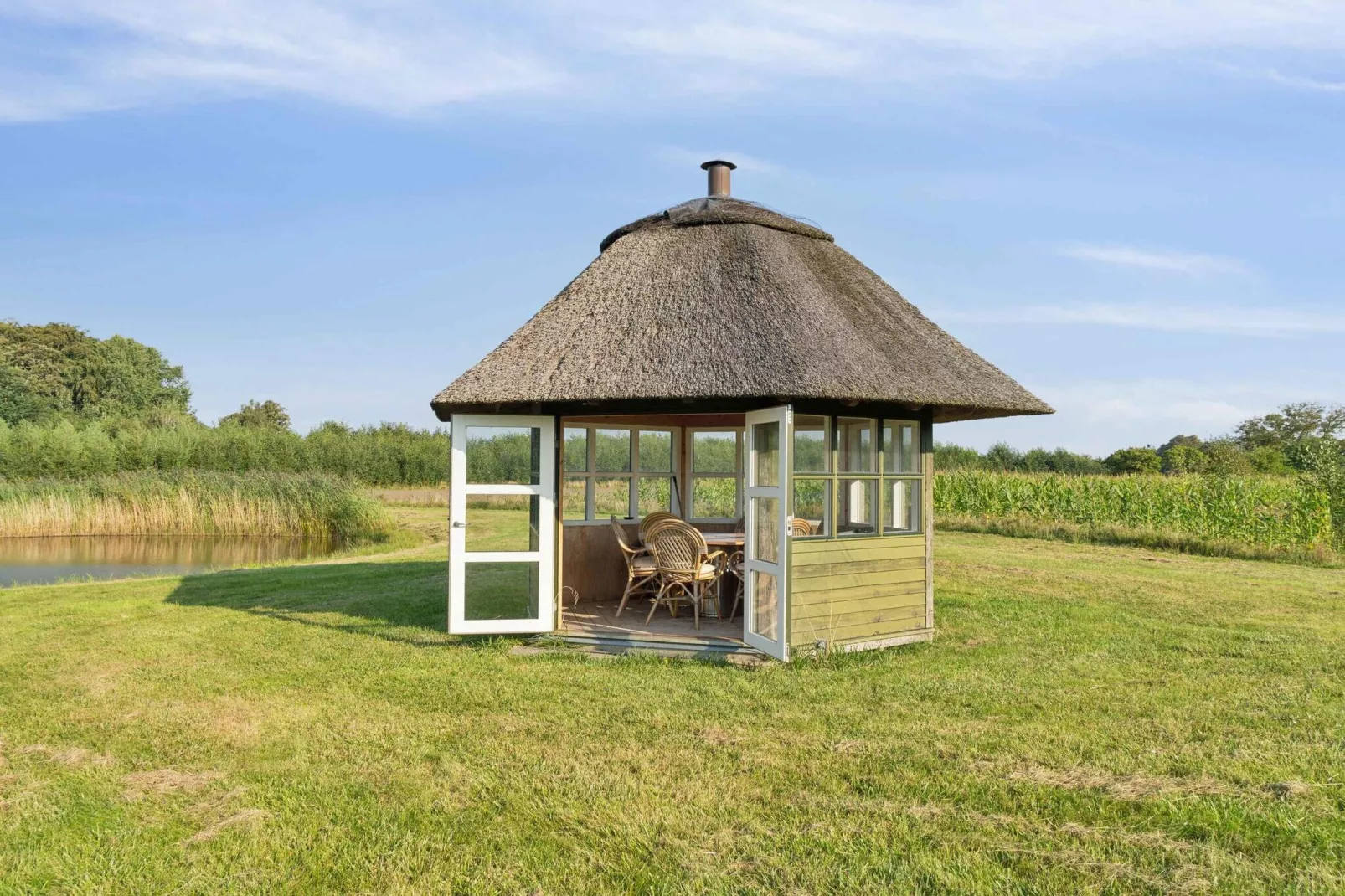 5 sterren vakantie huis in Ullerslev-Buitenlucht