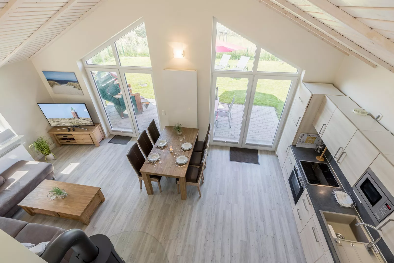 Ferienhaus in Dagebüll - Typ B-Woonkamer