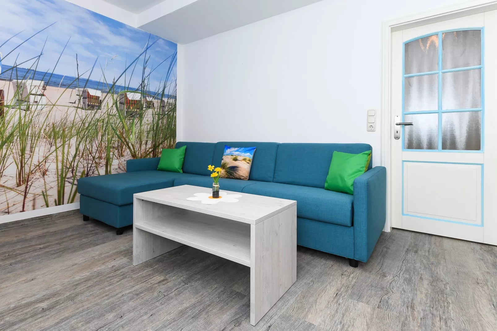 Haus Strandkorb 2-Woonkamer