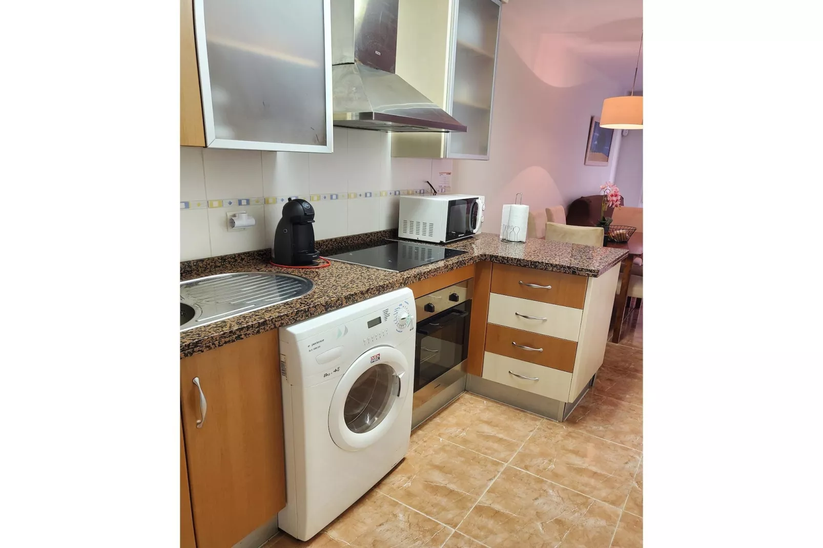 CT 342 AL - Faro's Paraiso de Vera Apartment-Keuken