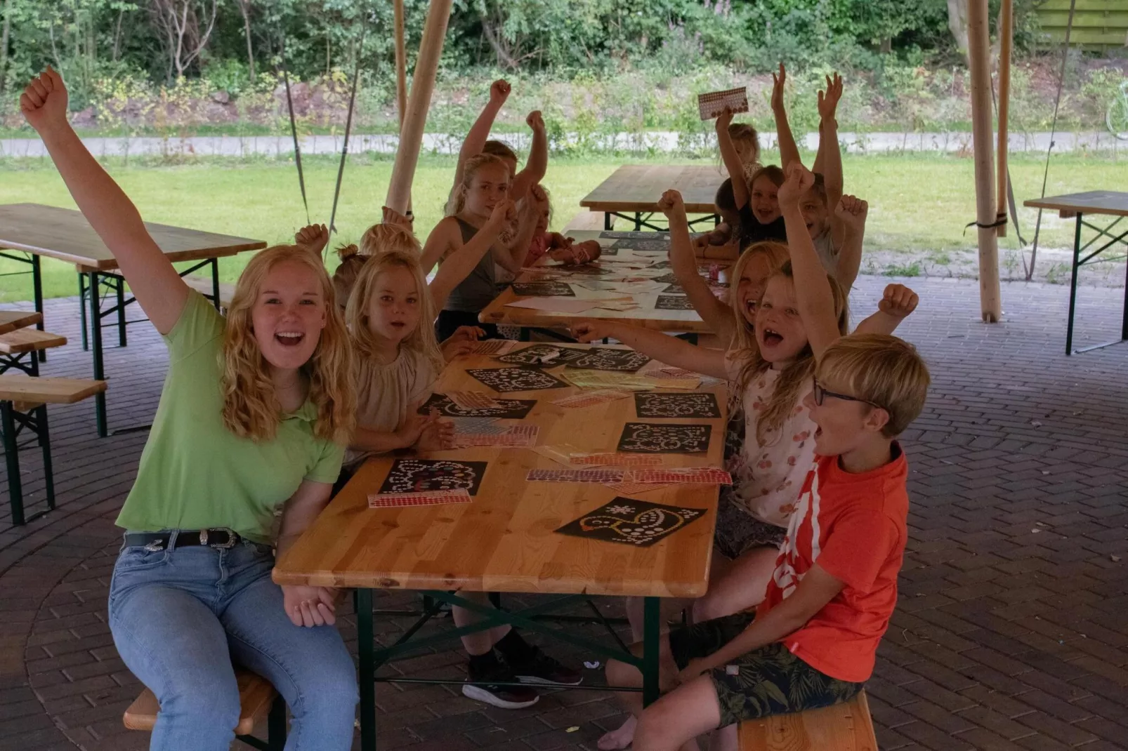 Safari tent l 7 persoons-Parkfaciliteiten