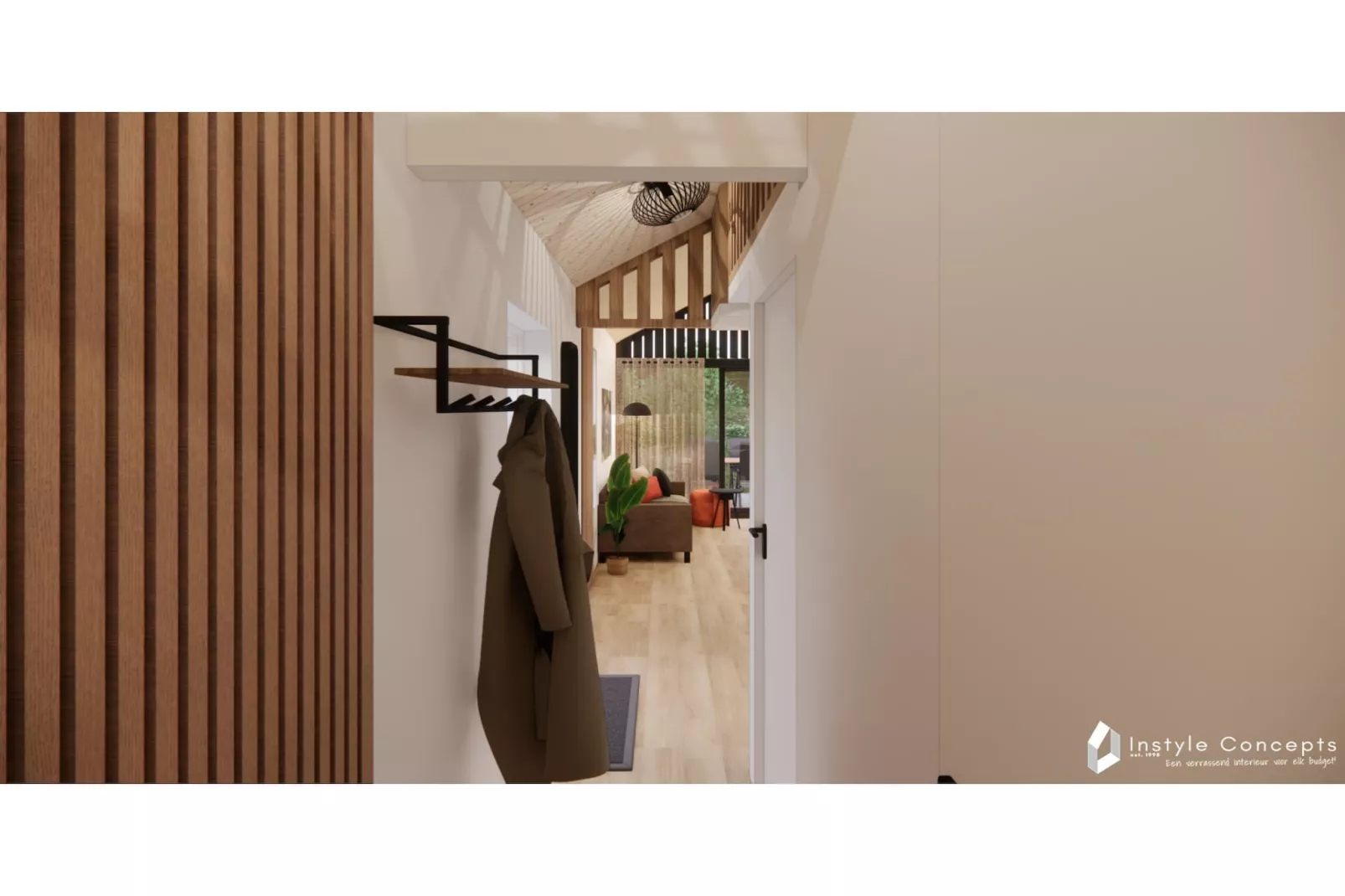 Reestdal lodge | 6 persoons - Hal-ontvangst